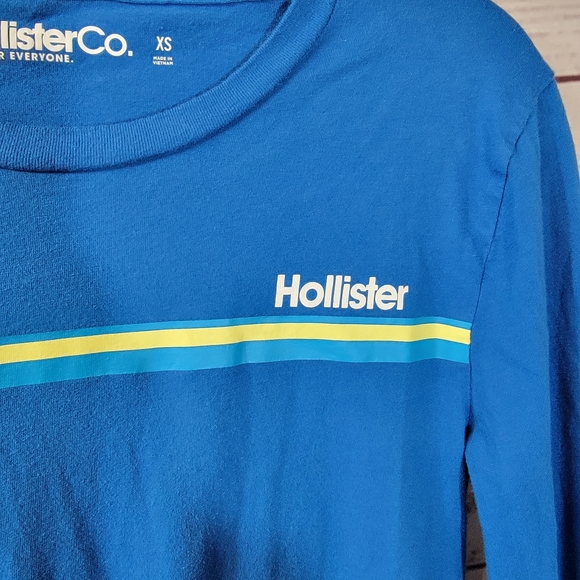 Hollister long Sleeve Blue Shirt XS - Picture 3 of 8